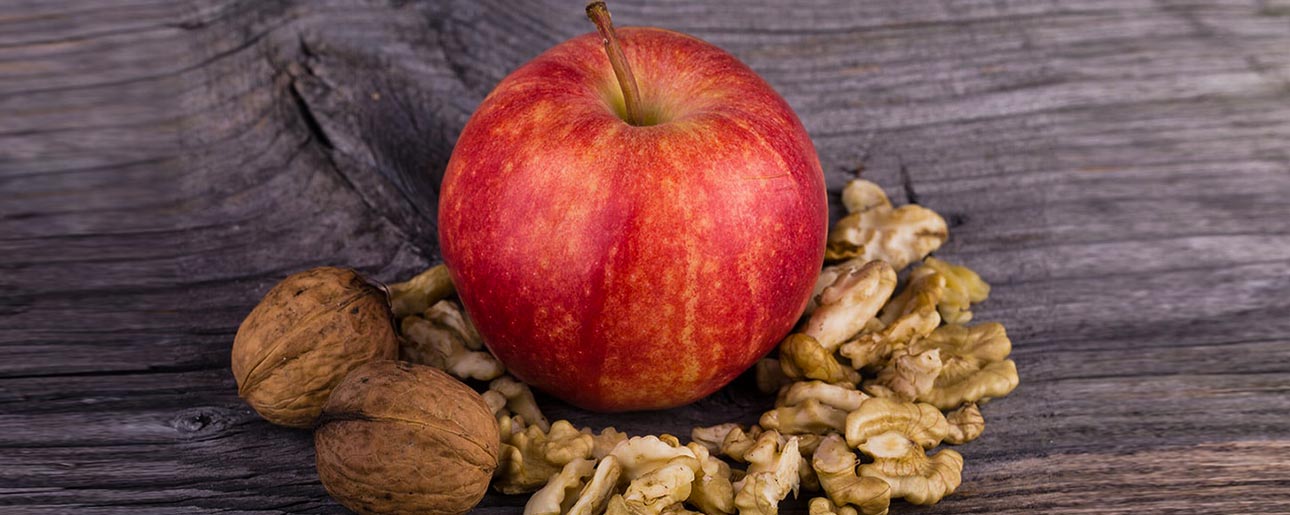 Why did we have a price reduction in apples and walnuts this year ?